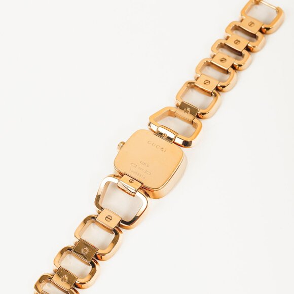 Gucci 125.5 G Gold-Tone Bracelet Watch - Picture 5 of 7